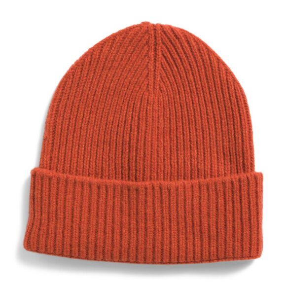 NEW TESMA Made In Italy Recycled Cashmere And Wool Blend Ribbed Beanie 1025 2m1 - Picture 3 of 3